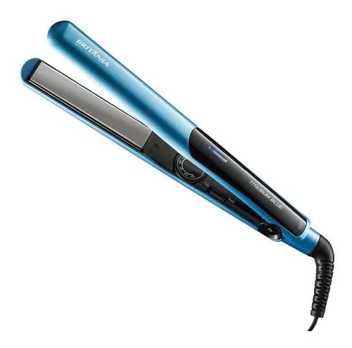 Chapinha Prancha De Cabelo Britania Titanium Bivolt Blue Chapinha Prancha De Cabelo Britania Titanium Bivolt Blue